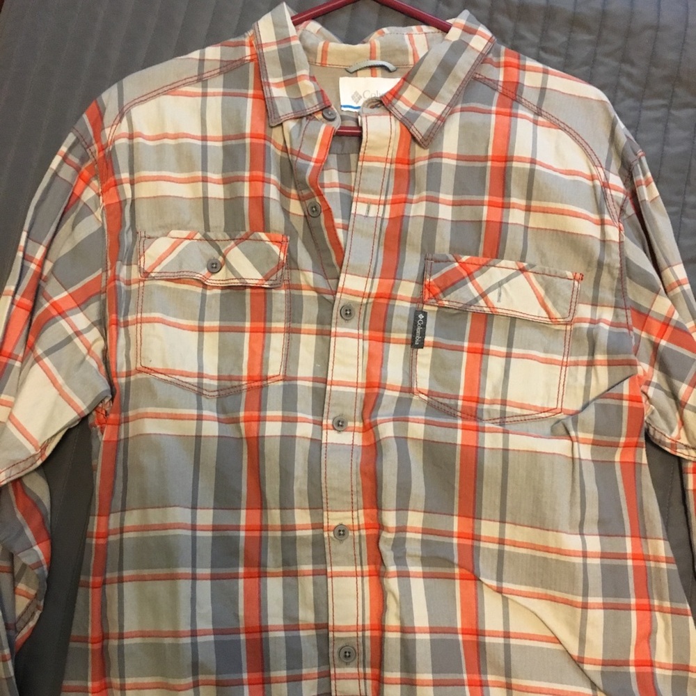 Columbia Sportswear long sleeve button up shirt
